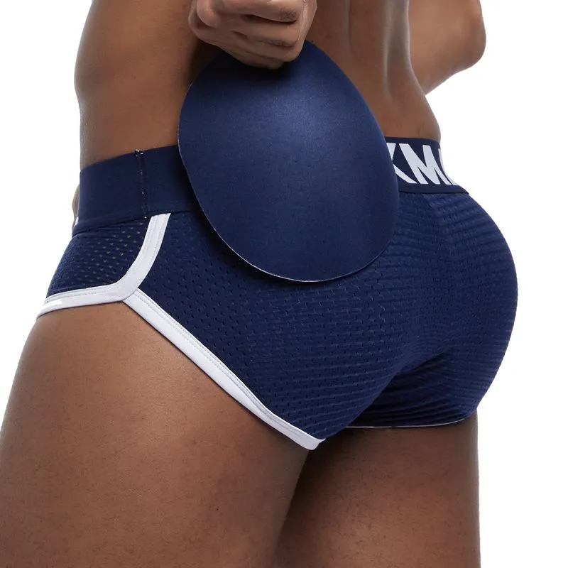 Athletic Supporter Men Briefs 3D Padded Bike Bicycle MTB Cycling Underwear Bikini Cotton shapewear butt lifter Gay Underwear