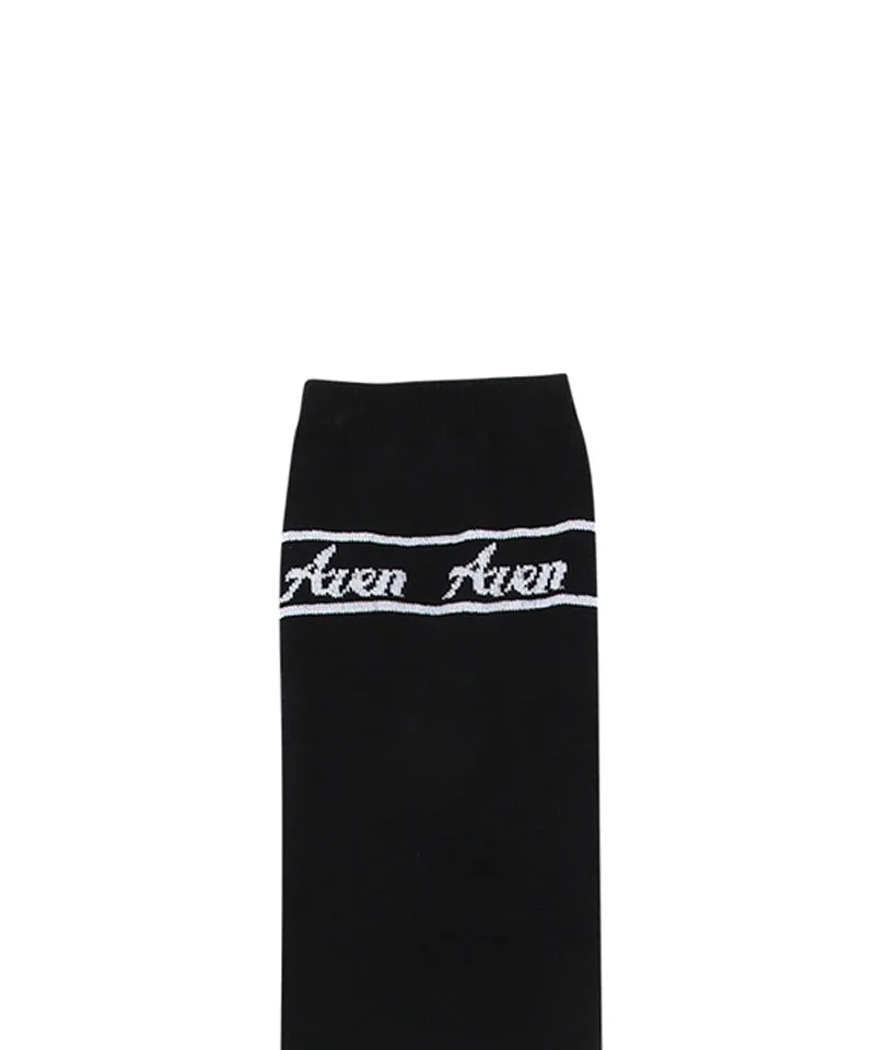 AVEN Basic Knee Socks - Black