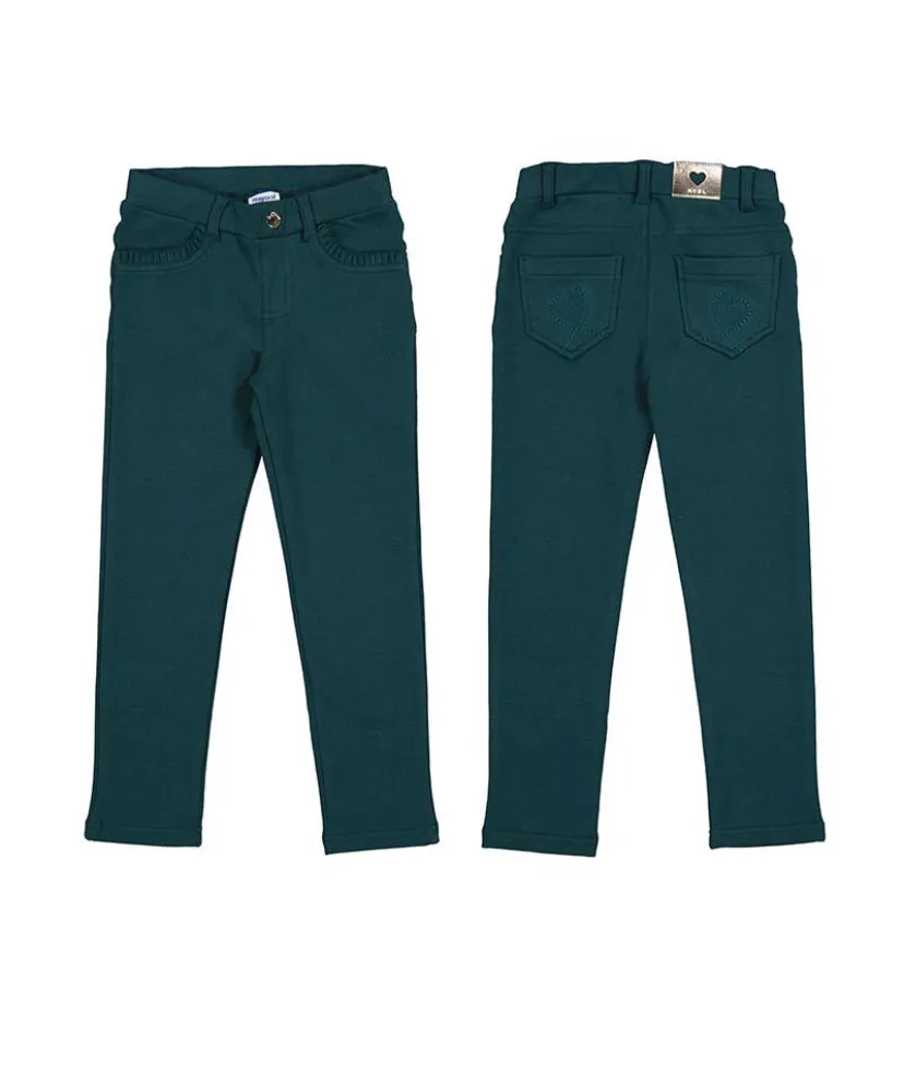 AW24 Mayoral - Bottle Green Fleece Trouser and Top
