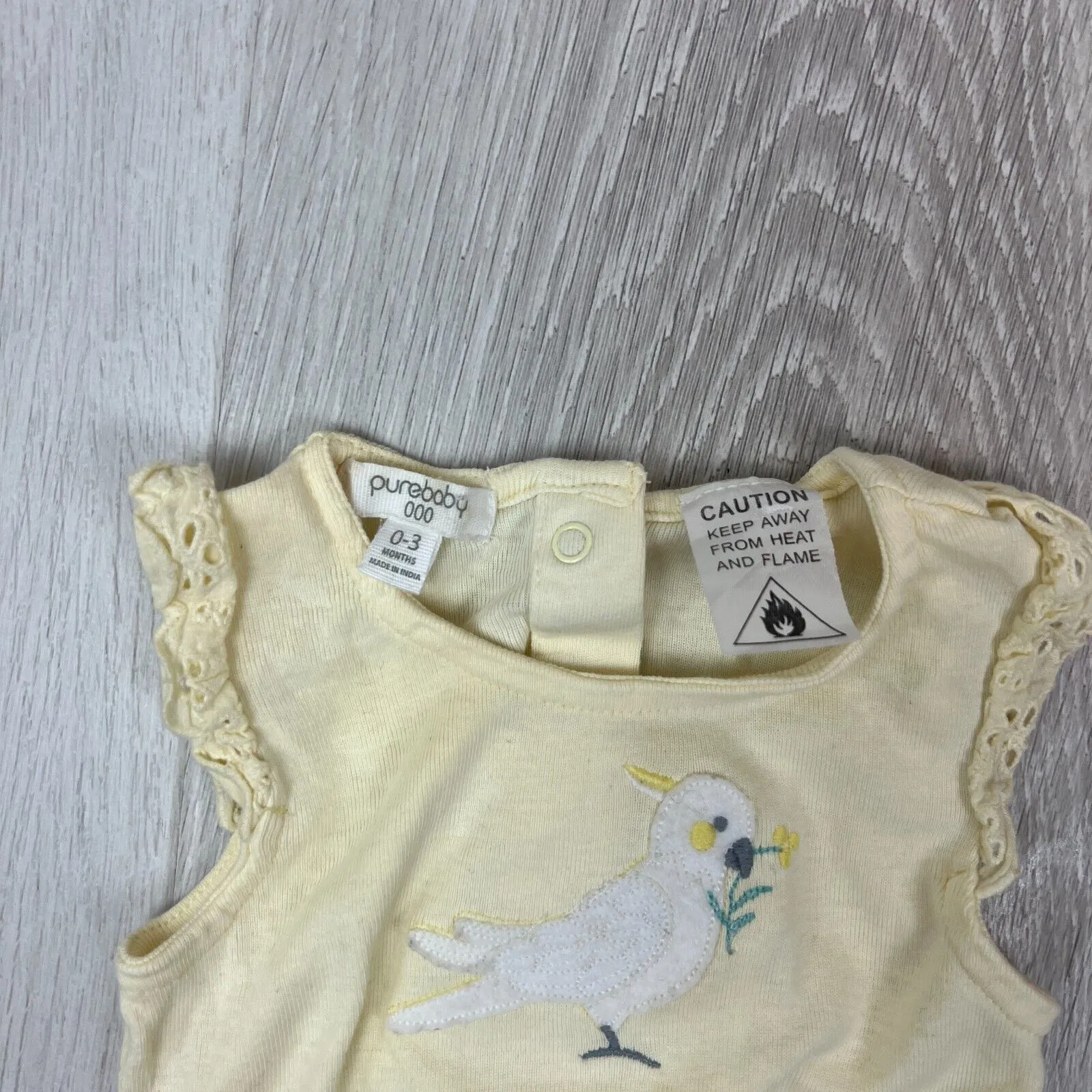 Baby Girls Tops By Seed & Dymples (2 Pieces) Size 000 / 0-3 Months