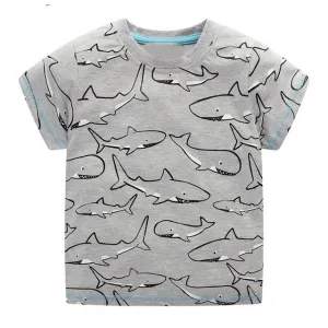 Baby T-Shirts: Shark Print