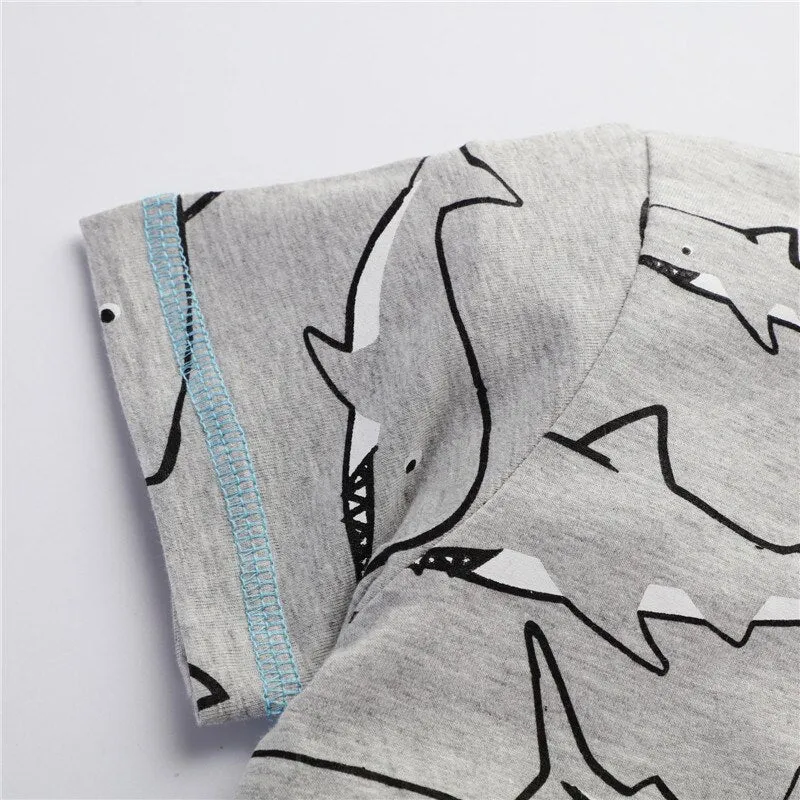 Baby T-Shirts: Shark Print
