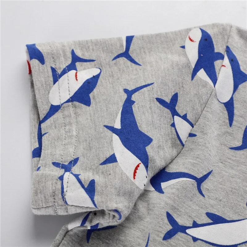 Baby T-Shirts: Shark Print