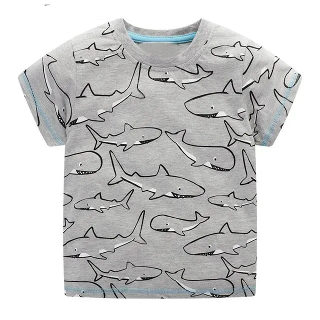 Baby T-Shirts: Shark Print