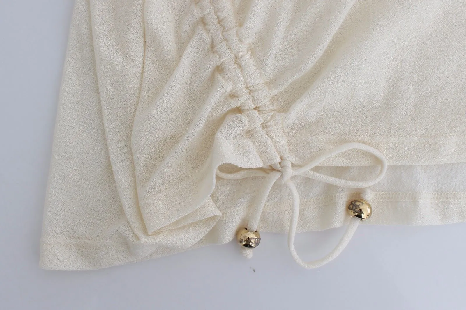 Beachwear White T-Shirt Top Blouse
