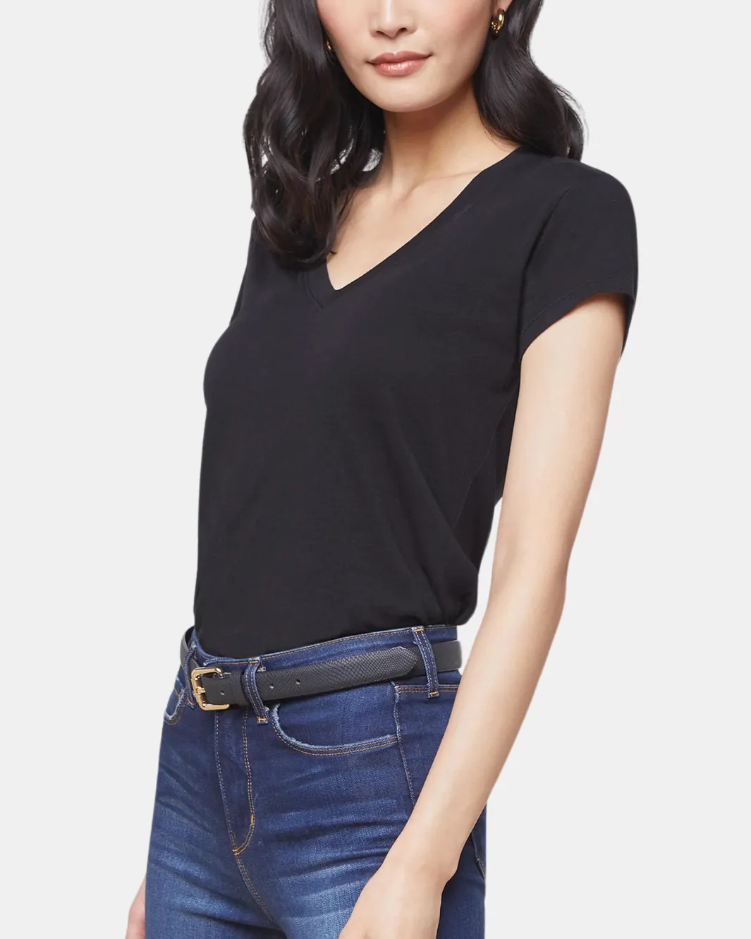 BECCA TEE IN BLACK