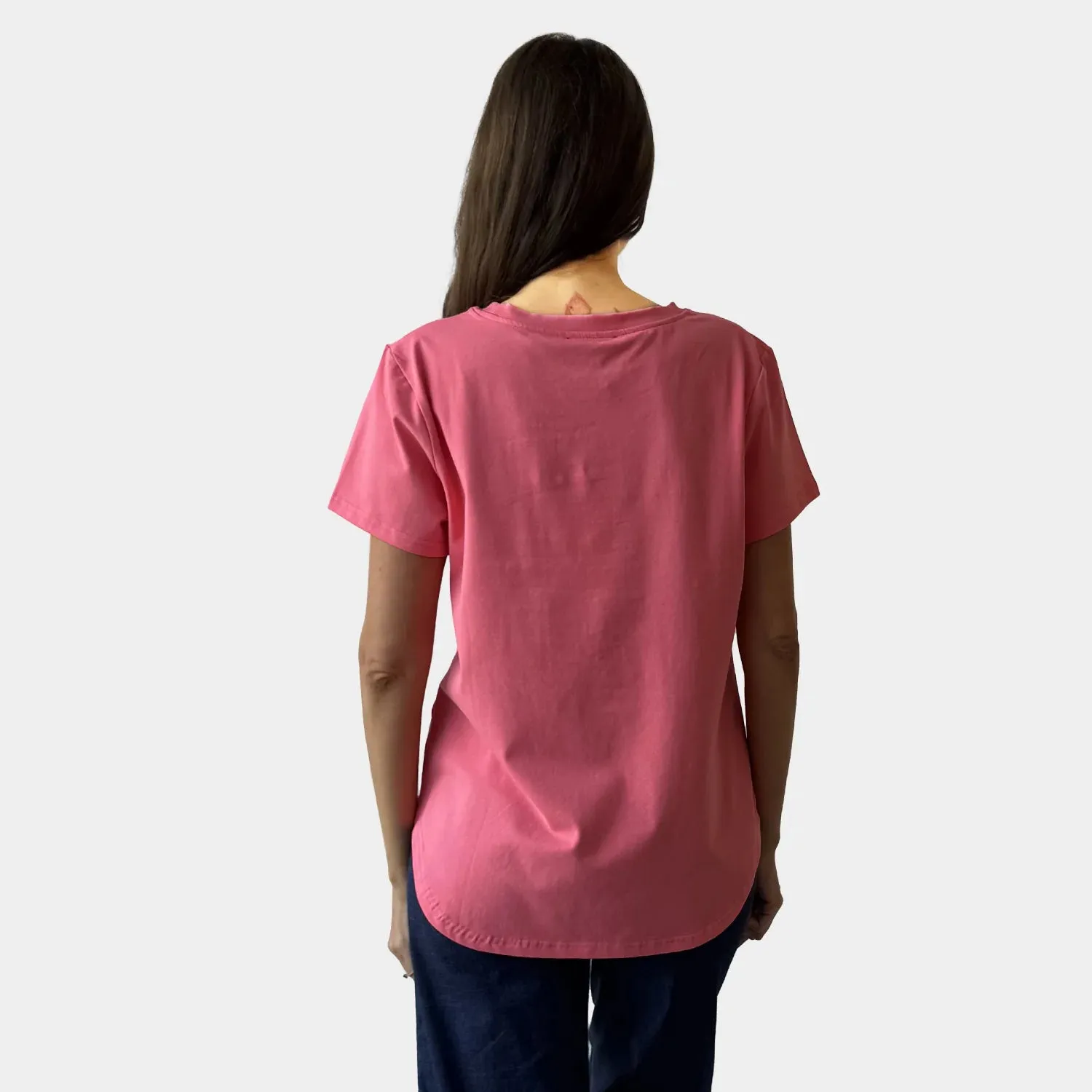 BELLA TEE HOT PINK