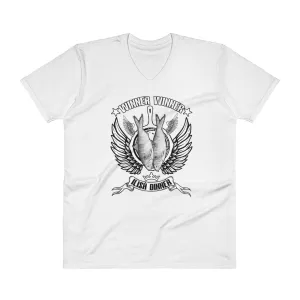 Bengali Lightweight Fashion V-Neck T-Shirt - Winner Winner Ilish Dinner