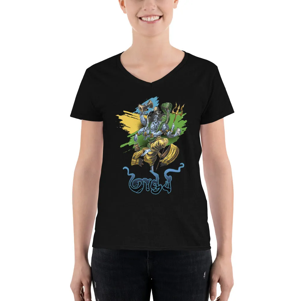 Bengali Lightweight V-Neck T-Shirt - Tandav