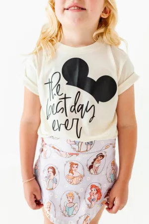 BEST DAY EVER | Cream Tee (kids   adults) | *SHIPS MID-MARCH*