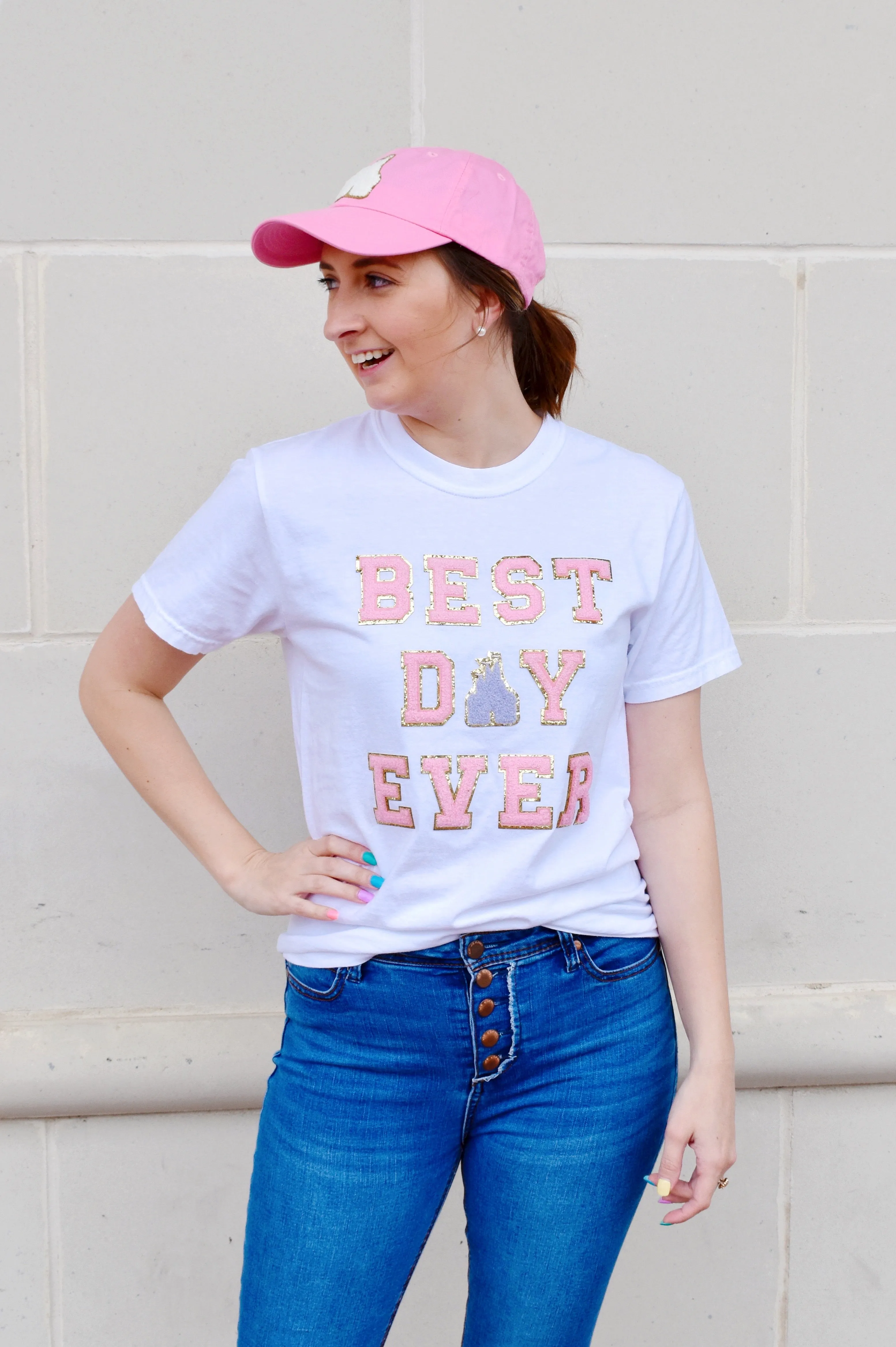 Best Day Ever Patch T-Shirt