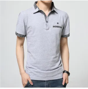 Big Men's Fashion M- 5XL Short-Sleeved Polo