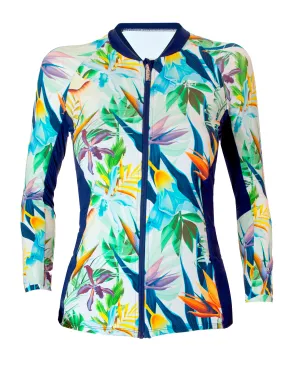 Bird of Paradise Womens Rash Guard