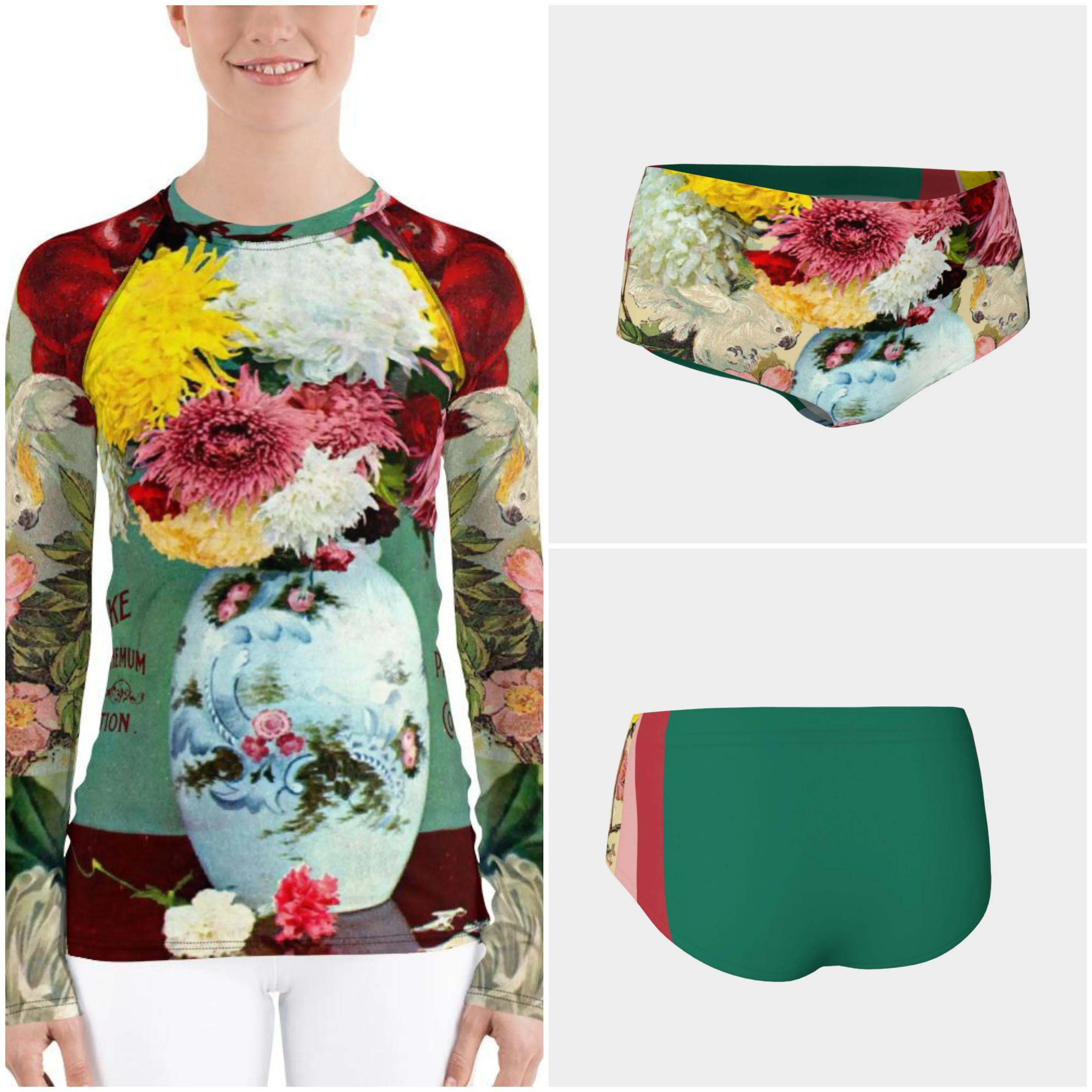 Birds of Mumford Rash Guard