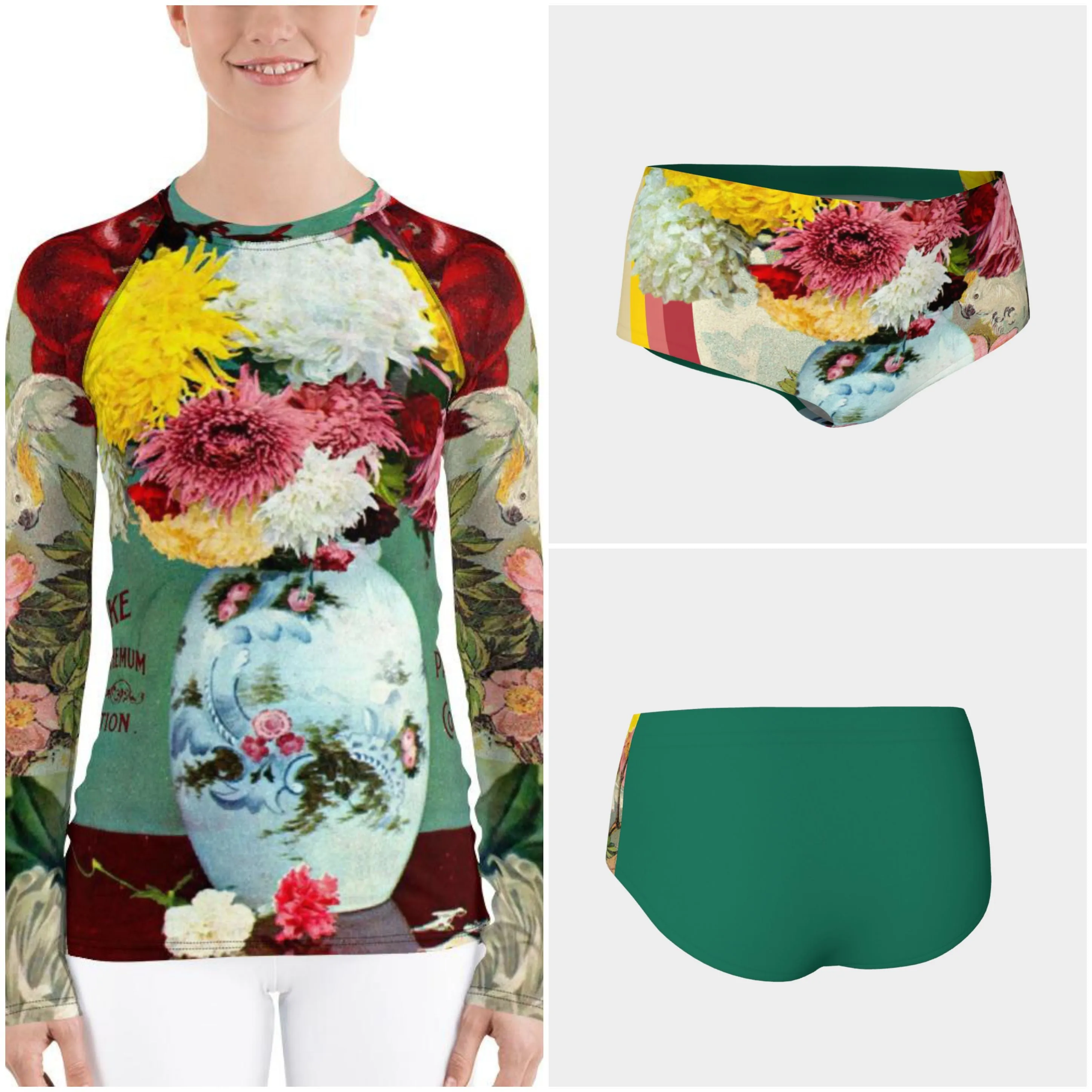 Birds of Mumford Rash Guard
