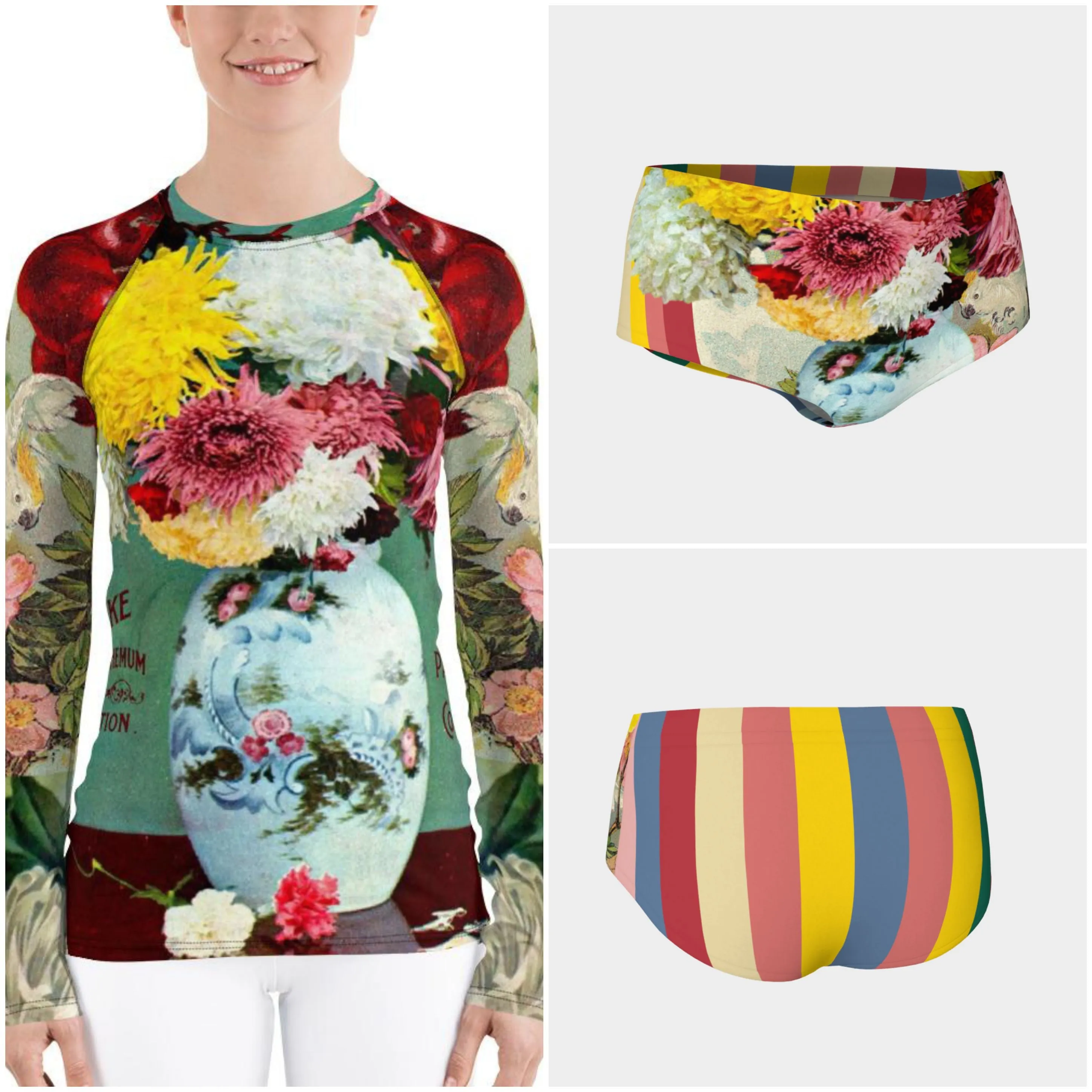Birds of Mumford Rash Guard