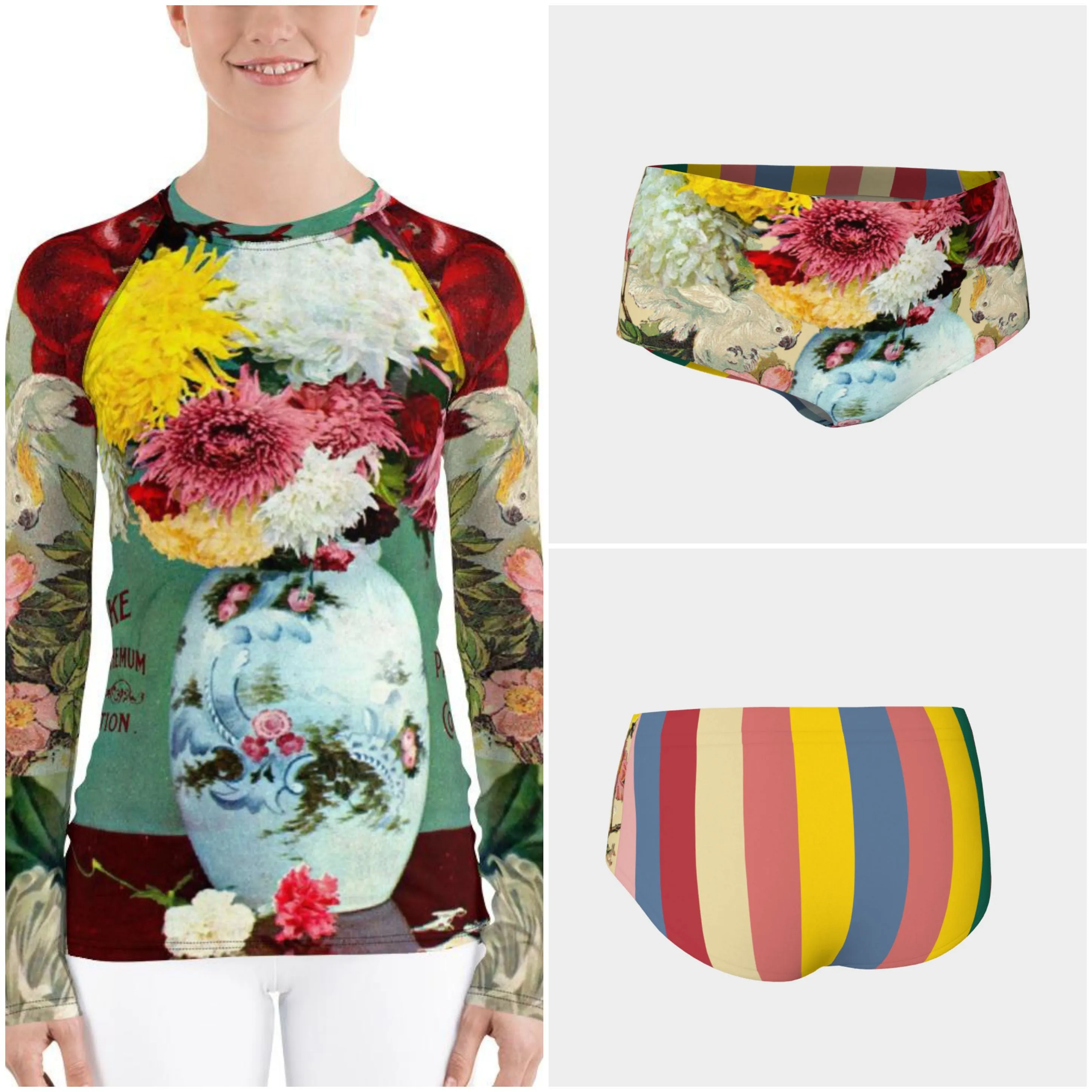 Birds of Mumford Rash Guard
