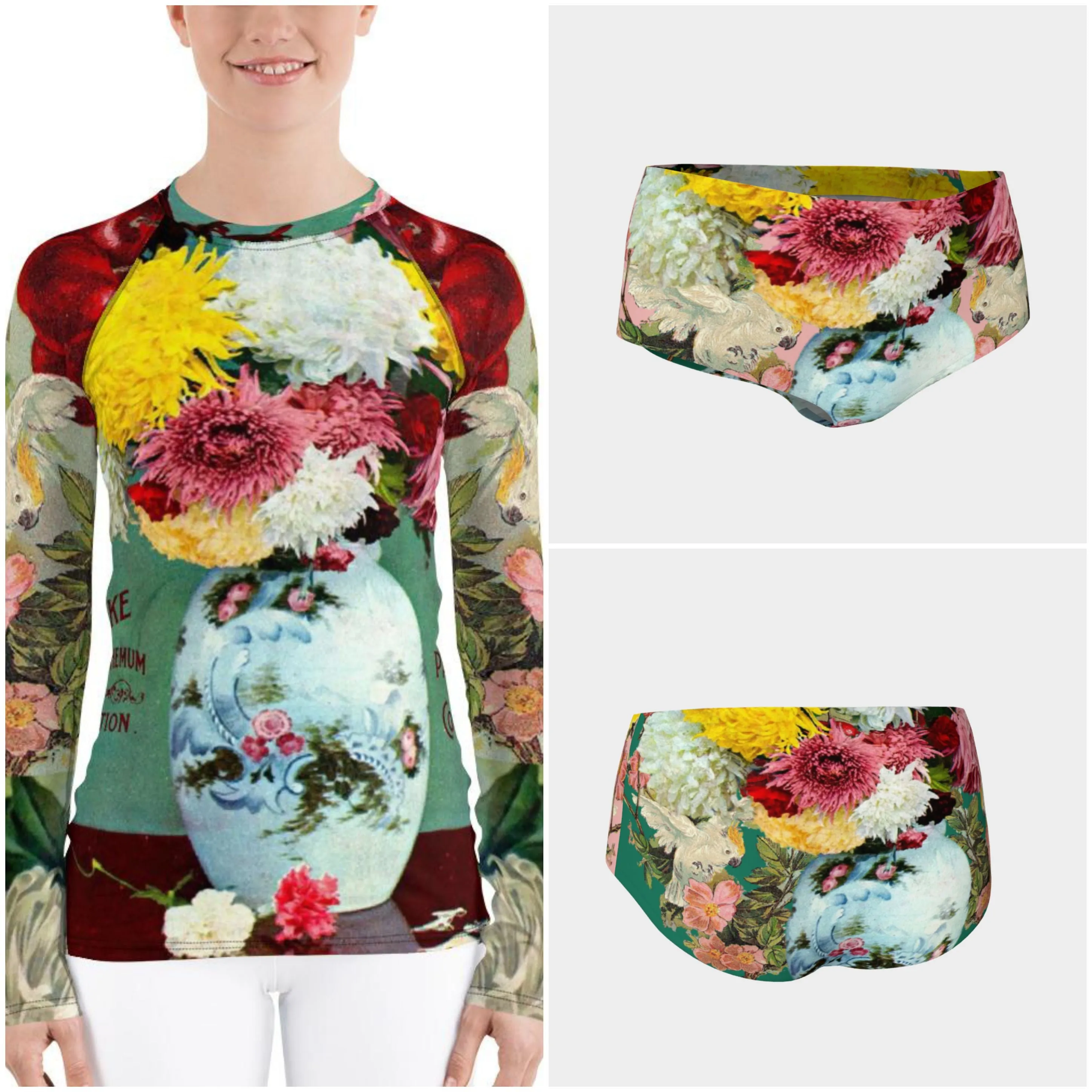 Birds of Mumford Rash Guard
