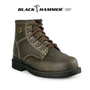 Black Hammer Men 4000 Series Mid Cut Safety Shoes BH 4892