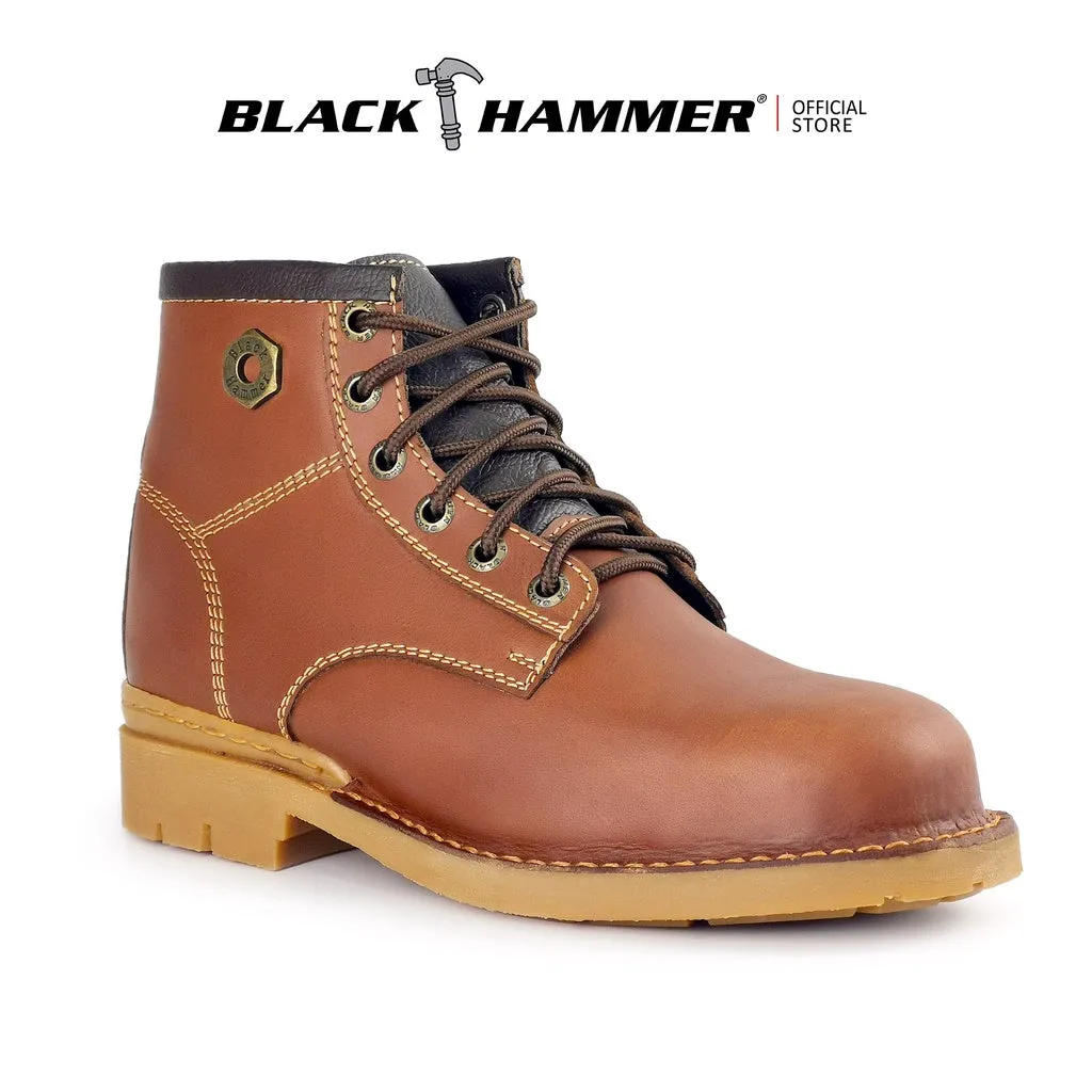 Black Hammer Men 4000 Series Mid Cut Safety Shoes BH 4892