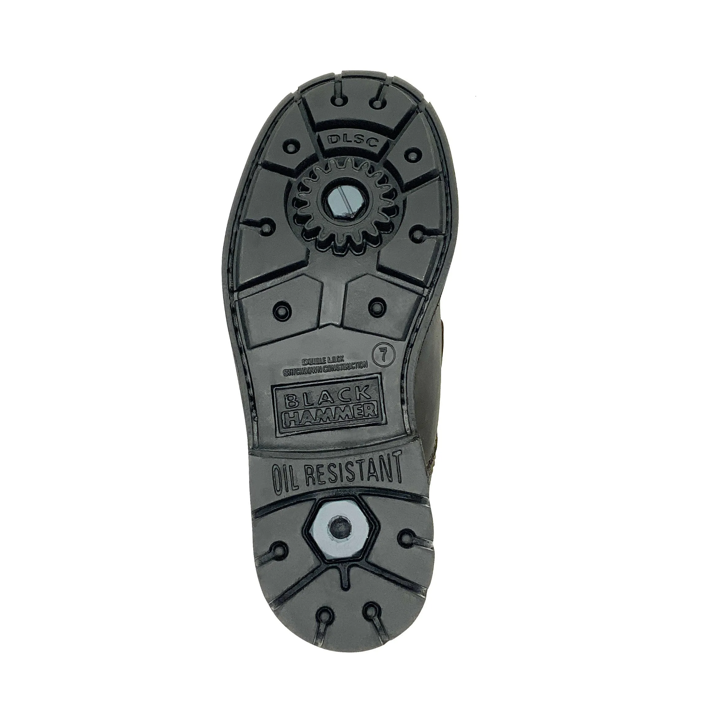 Black Hammer Men 4000 Series Mid Cut Safety Shoes BH4883