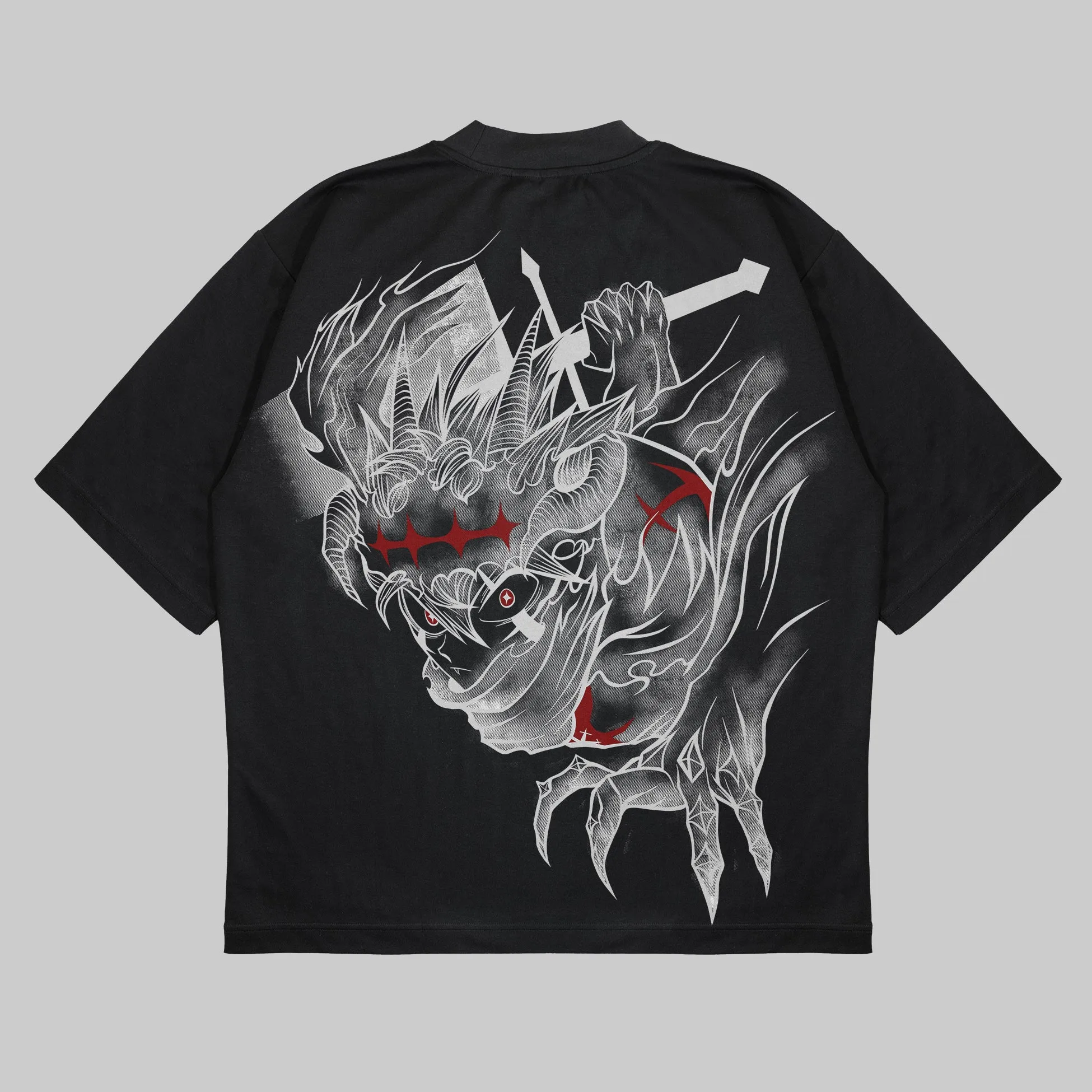BLACK OATH OVERSIZED SHIRT (PREORDER)