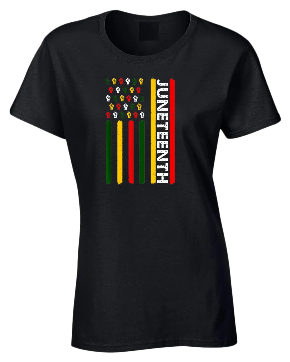 Black power juneteenth t-shirt