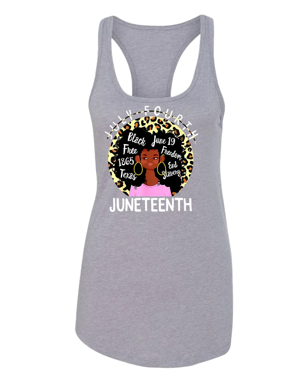 Black queen freedom tank top juneteenth tank tops