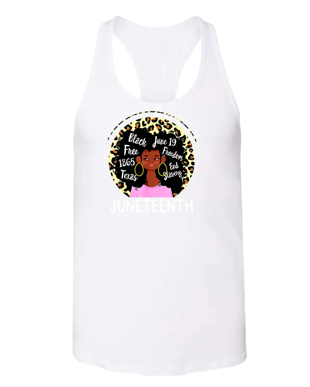 Black queen freedom tank top juneteenth tank tops