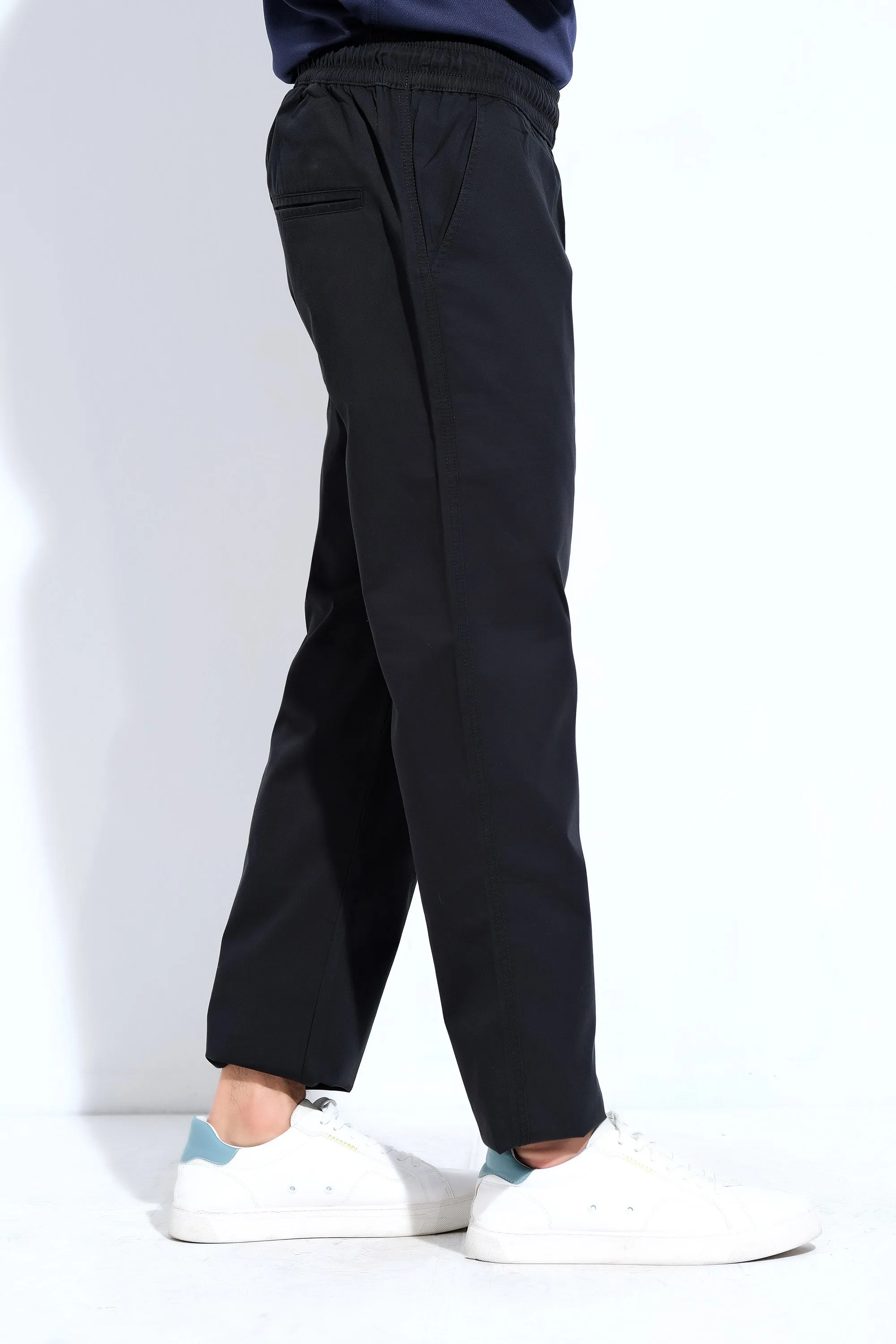 Black Trouser Lastic