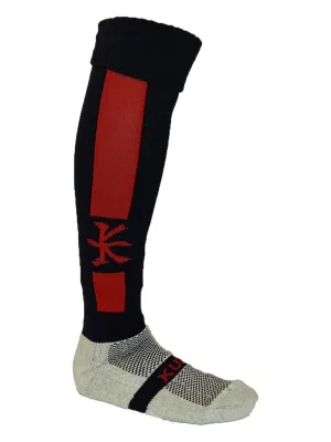 Black/Red Socks