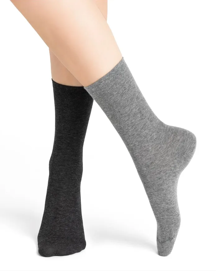 Bleuforet Cotton Socks Two-Pack - 6355