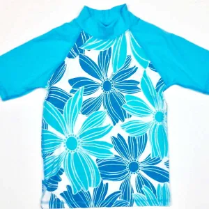 Blue Floral Sun Shirt