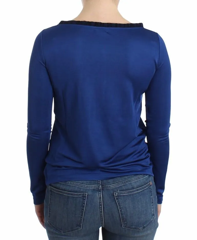Blue longsleeved top