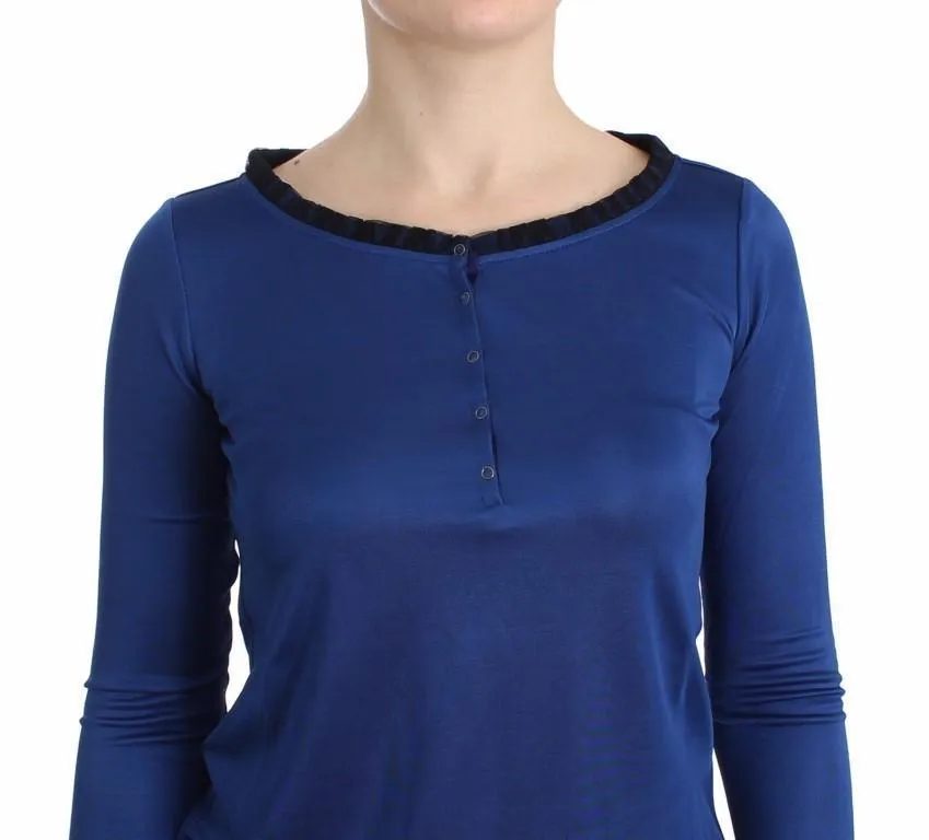 Blue longsleeved top