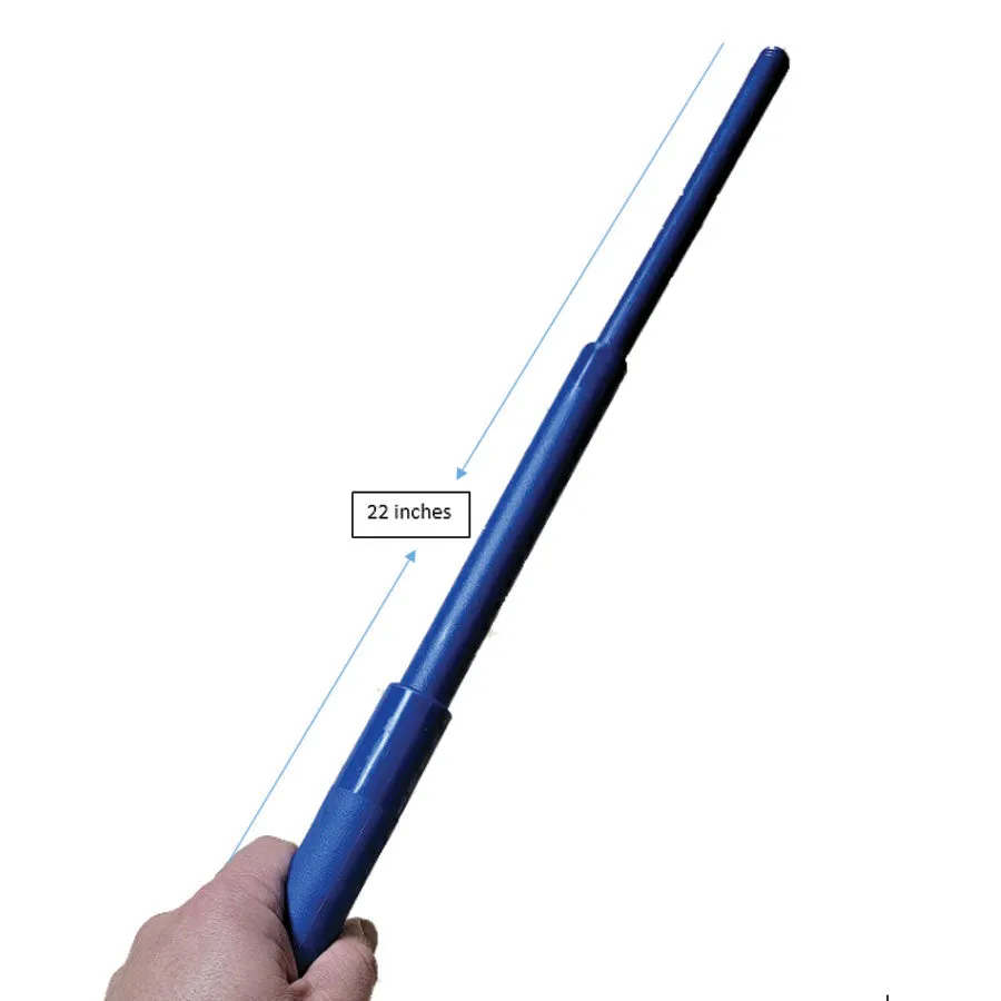 Blue Shield Training Baton Weighted