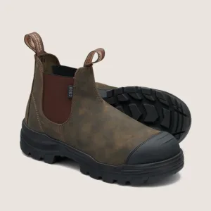 Blundstone 8002 Rotoflex - Rustic Brown - Unisex - Elastic Side