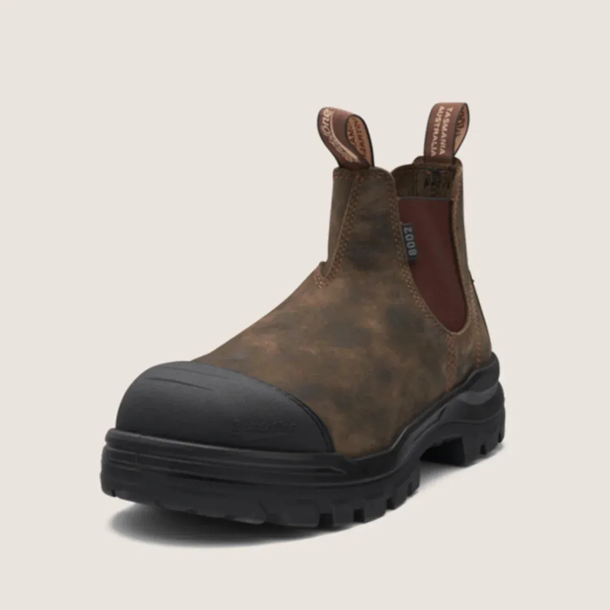 Blundstone 8002 Rotoflex - Rustic Brown - Unisex - Elastic Side