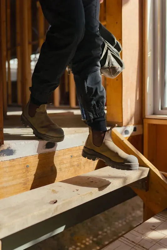 Blundstone 8002 Rotoflex - Rustic Brown - Unisex - Elastic Side
