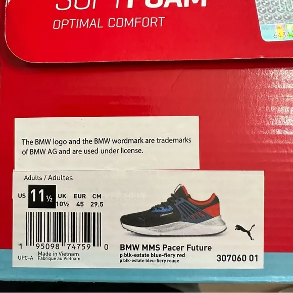 BMW MMS Pacer Future Puma Men’s Sneakers