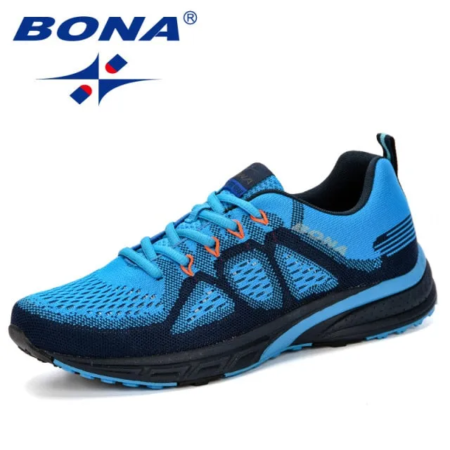BONA Sneakers Men Shoes Sport Mesh Trainers Running Shoes