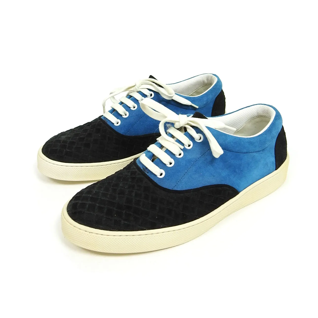 Bottega Veneta Intrecciato Suede Sneakers Size 43