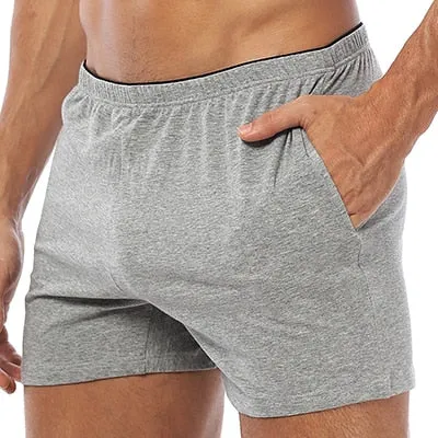 Boxer Cotton Underwear Boxershorts Sleep Men Swimming Briefs