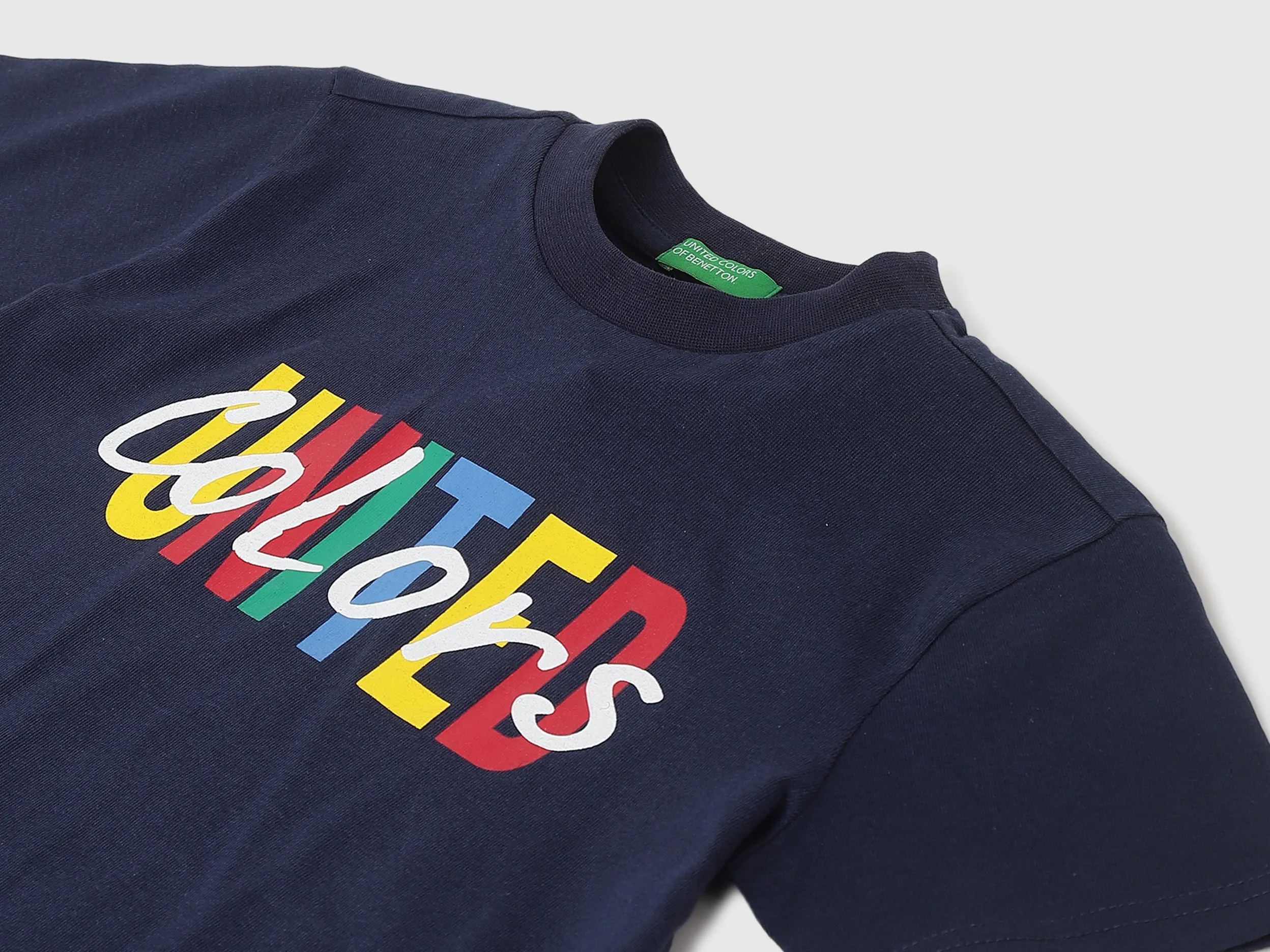 Boys Printed Round Neck T-Shirt