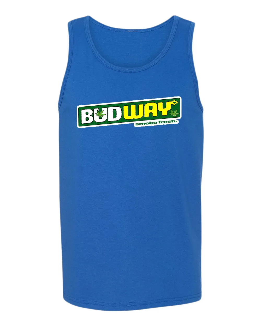 Bud way tank top, smoke fresh tank top