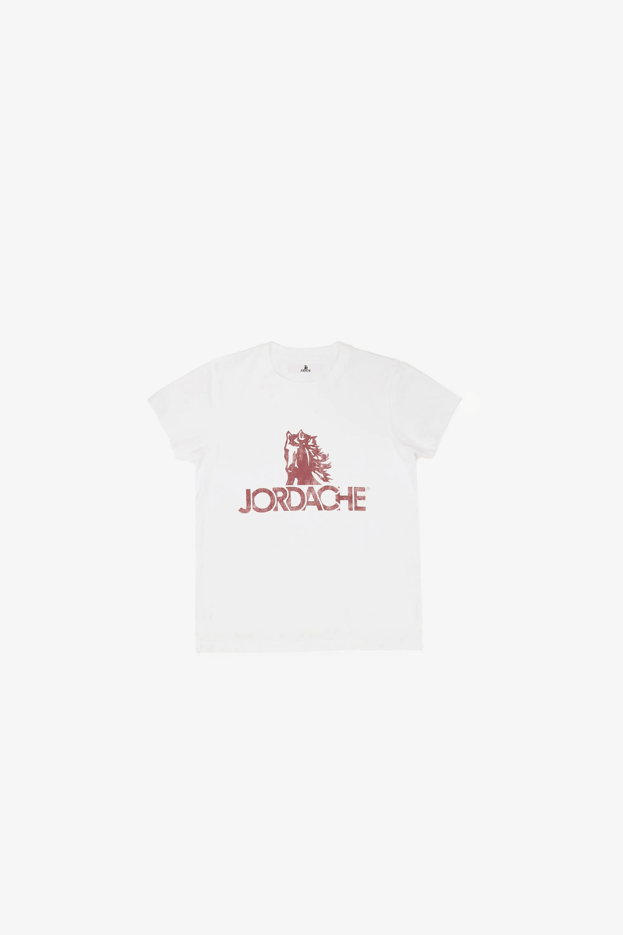 Burgundy Logo Oversized T-Shirt