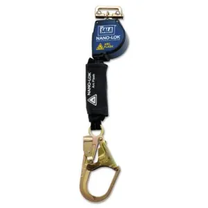 Capital Safety Nano-Lok AF Single Leg Interfaces, 2 1/2 in, 1 Leg, Zinc-Plated Steel Connector, 70007455879