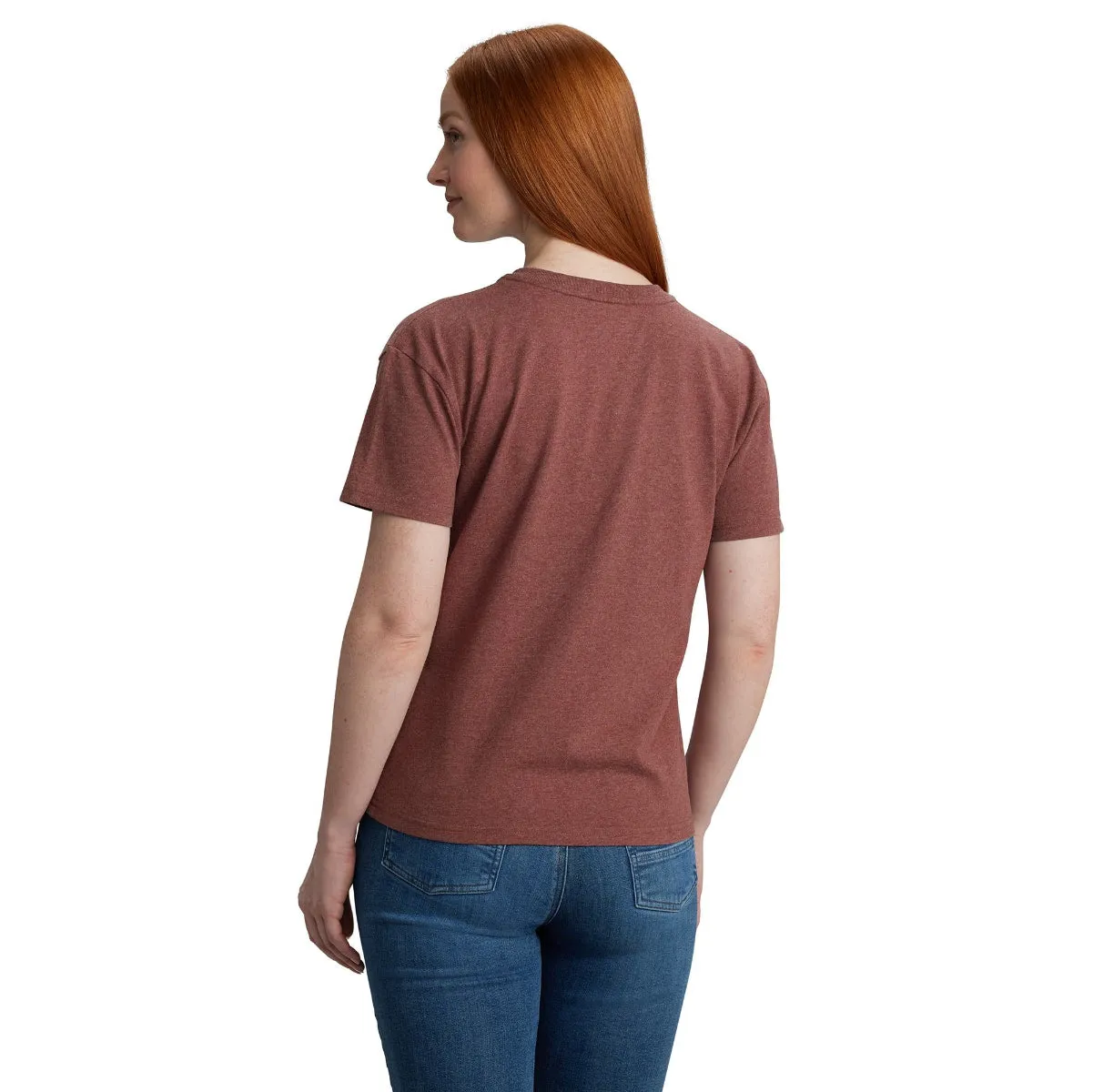 Carhartt 106813 Women's Loose Fit SS Heavyweight Henley T-Shirt