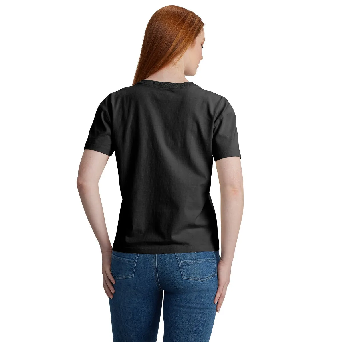 Carhartt 106813 Women's Loose Fit SS Heavyweight Henley T-Shirt