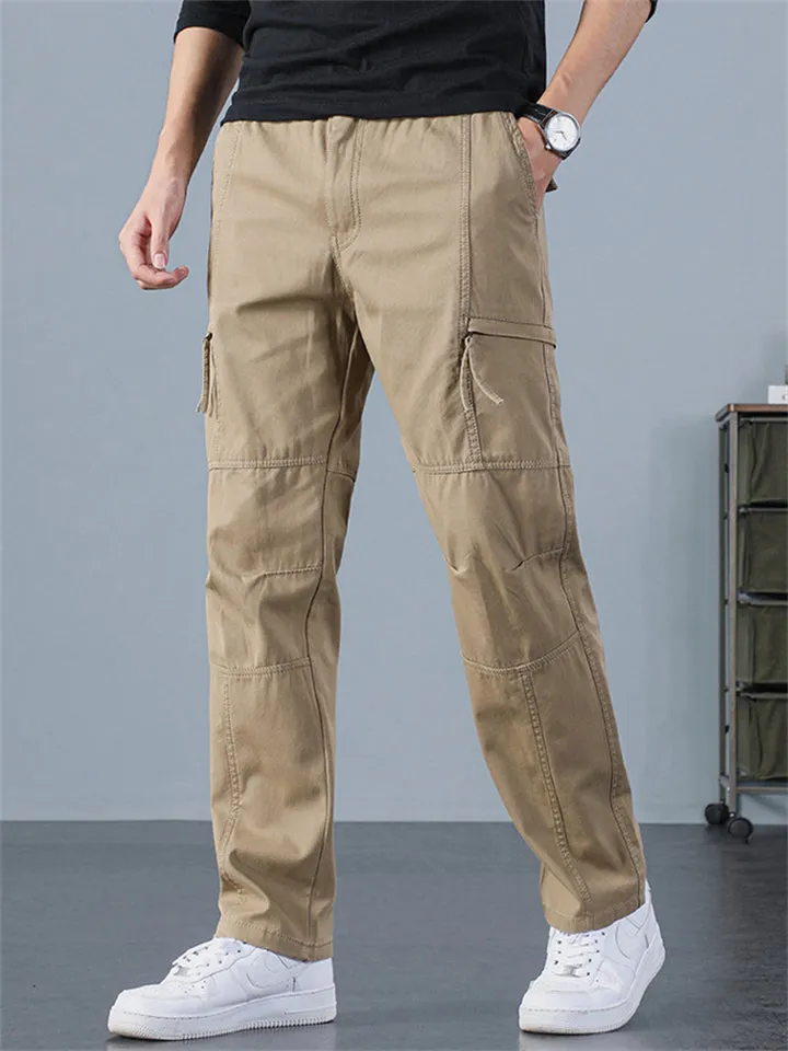 Casual Popular Straight-leg Work Trouser for Men
